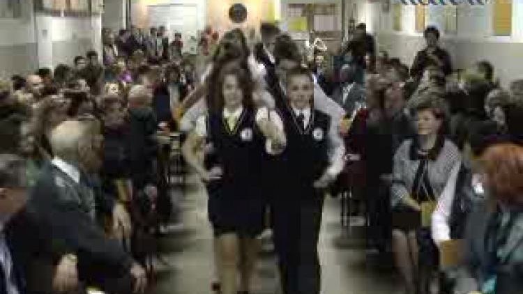 kolno_gimnazjum_jpii_-_maraton_czytelniczy.flv